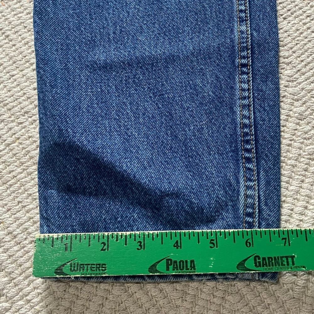 VTG Made In USA Levi's 550 Relaxed Fit Tapered Leg Jeans Women 14 REG M 1998 - Picture 9 of 10